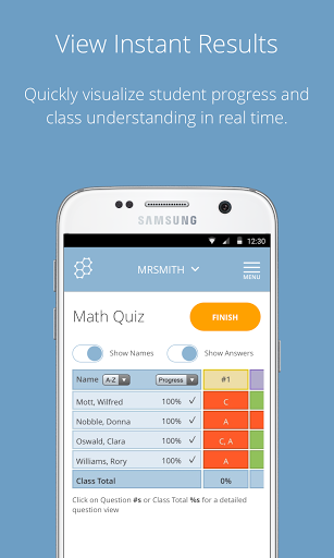Socrative Teacher - Image screenshot of android app