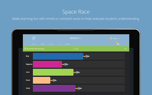 Socrative Teacher - Image screenshot of android app