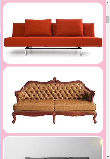 Sofa Chair Design - Image screenshot of android app