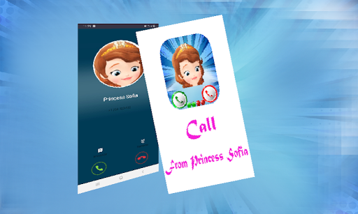 Call Simulator from Princess Sofia - Image screenshot of android app