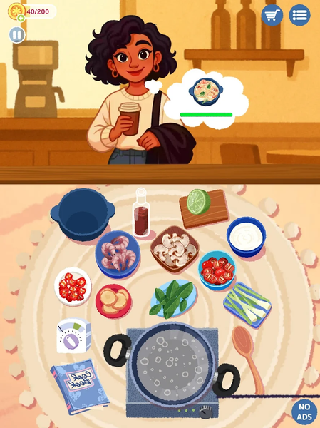 Sofra: Cooking game - عکس بازی موبایلی اندروید