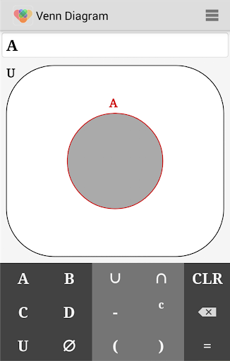 Venn Diagram - عکس برنامه موبایلی اندروید