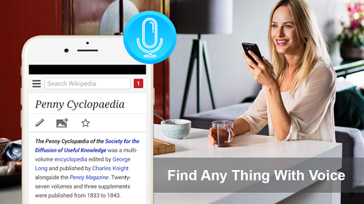 Voice Search - Speech to Text Audio Assistant - Image screenshot of android app