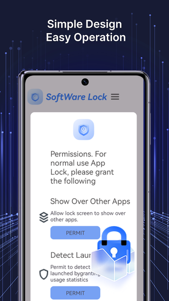 SoftWare Lock - Screen lock - Image screenshot of android app