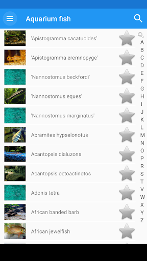 Aquarium fish - عکس برنامه موبایلی اندروید