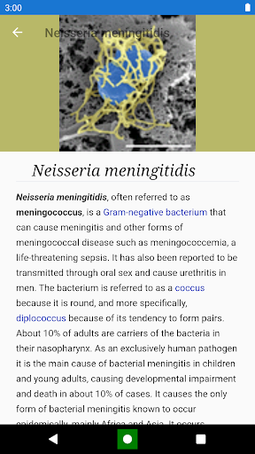 Bacteria: Types, Infections - Image screenshot of android app