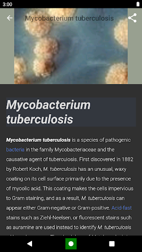 Bacteria: Types, Infections - Image screenshot of android app