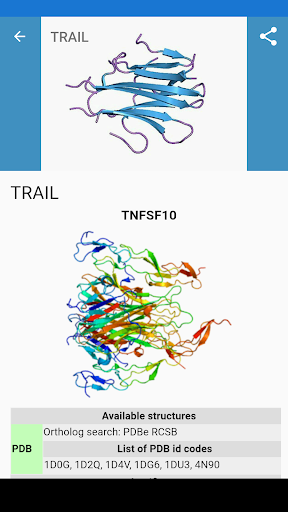 Cell biology - Image screenshot of android app