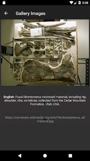 Dinosaurs: Encyclopedia - عکس برنامه موبایلی اندروید