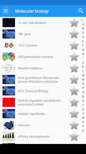 Molecular biology - Image screenshot of android app