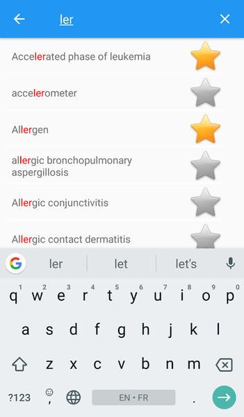 Medical Terminology Dictionary - Image screenshot of android app