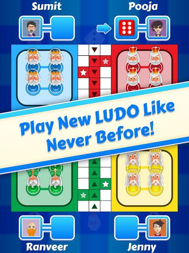 Ludo Battle Kingdom: Snakes & Ladders Board Game - Gameplay image of android game