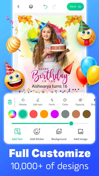 Invitation Card Maker & Invite - عکس برنامه موبایلی اندروید