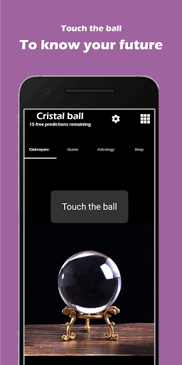 Crystal Ball : Your future - عکس برنامه موبایلی اندروید