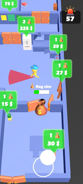 Thief Race ۳D - عکس بازی موبایلی اندروید