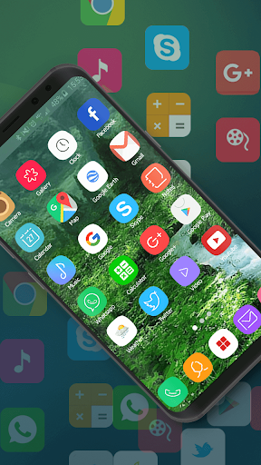 Theme for Samsung S8 Edge: Launcher for Galaxy s8 - Image screenshot of android app