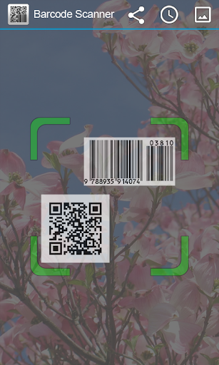 Barcode Scanner (QR Code) - Image screenshot of android app