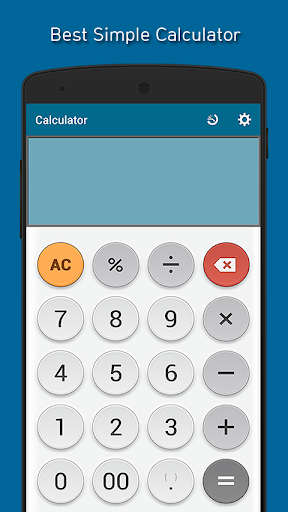 Simple Calculator - عکس برنامه موبایلی اندروید