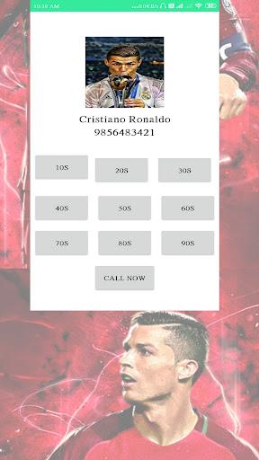 Ronaldo Video Call Prank - Image screenshot of android app