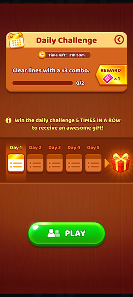 Puzzle Blocks Classic - Gameplay image of android game