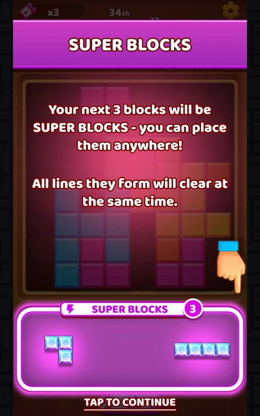 Puzzle Blocks Classic - Gameplay image of android game