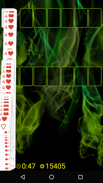 All In a Row Solitaire - Gameplay image of android game