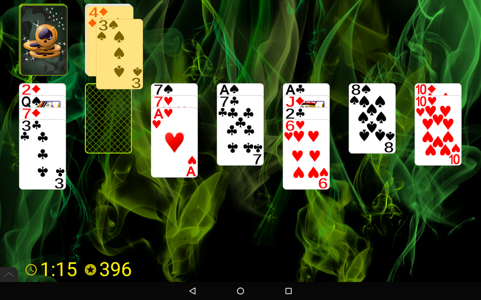 Golf (Turbo) Solitaire - عکس بازی موبایلی اندروید