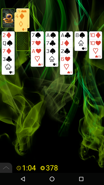 Golf (Turbo) Solitaire - عکس بازی موبایلی اندروید