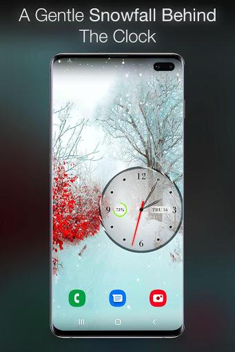 Clock Live Wallpaper - Image screenshot of android app