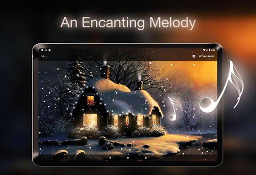 Snow Live Wallpaper - Image screenshot of android app
