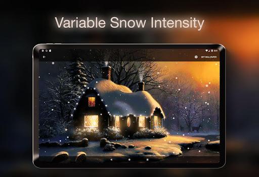 Snow Live Wallpaper - Image screenshot of android app