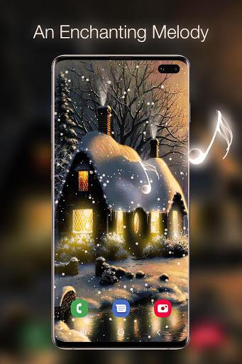 Snow Live Wallpaper - Image screenshot of android app