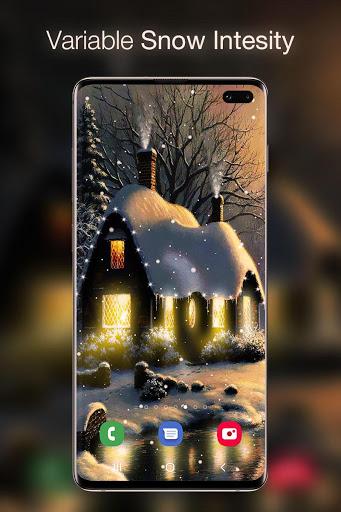 Snow Live Wallpaper - Image screenshot of android app