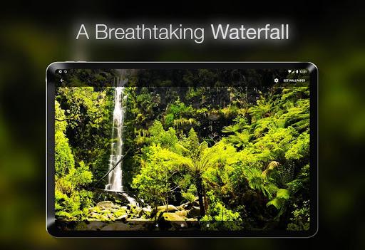 Waterfall Live Wallpaper - Image screenshot of android app