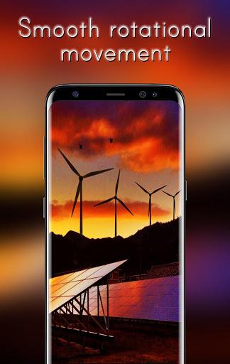 Windmill Live Wallpaper - Image screenshot of android app