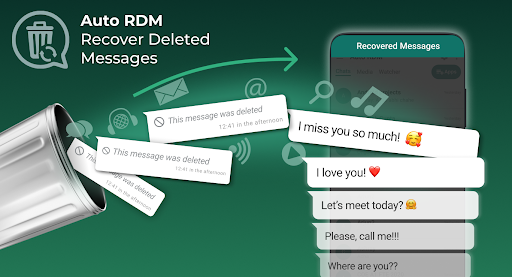 RDM: Recover Deleted Messages - عکس برنامه موبایلی اندروید