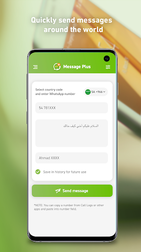 Message plus for What's - Image screenshot of android app
