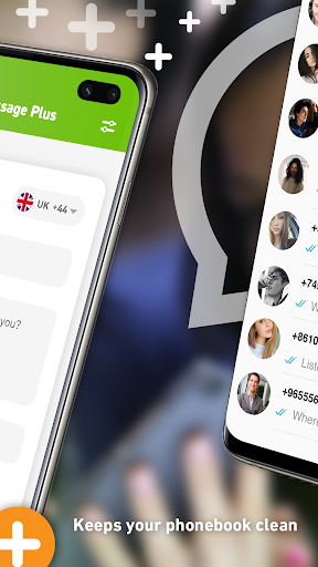 Message plus for What's - Image screenshot of android app