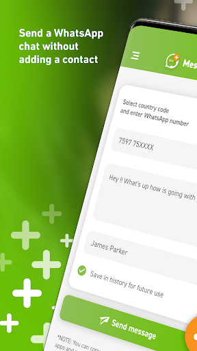 Message plus for What's - Image screenshot of android app