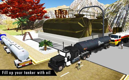 Oil Tanker Fuel Transporter 3D - Gameplay image of android game