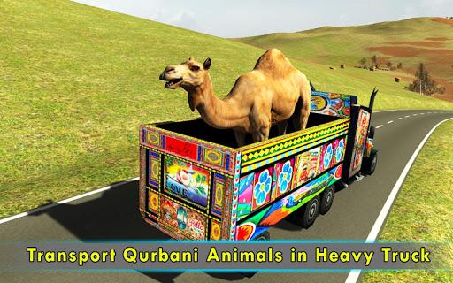 Pk Eid Animal Transport Truck - Gameplay image of android game