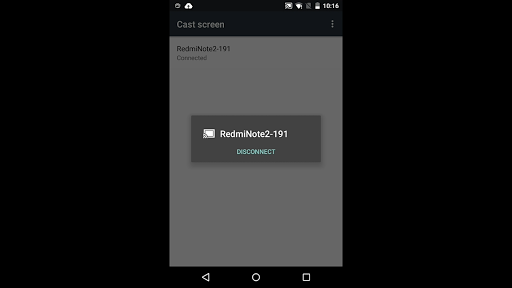 CastReceiver - Image screenshot of android app