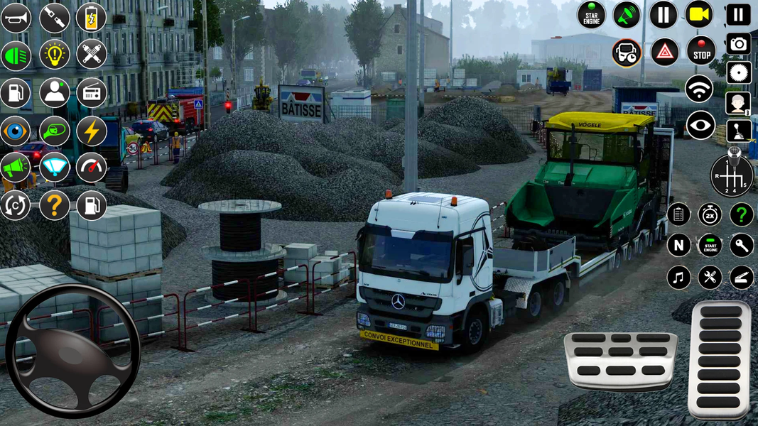 JCB Simulator JCB Game 3D 2023 - Gameplay image of android game