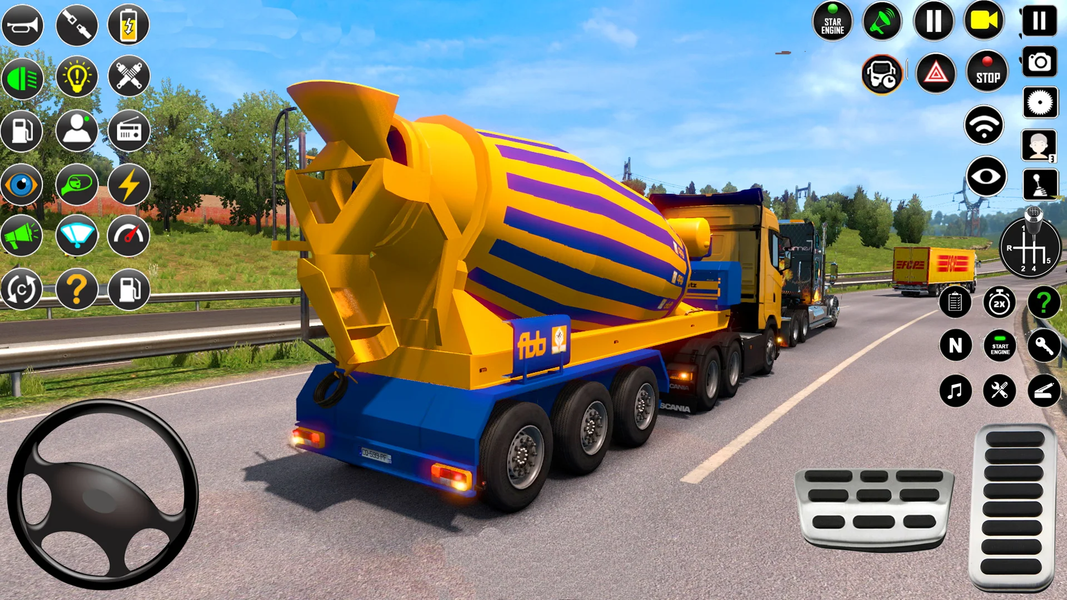 JCB Simulator JCB Game 3D 2023 - Gameplay image of android game