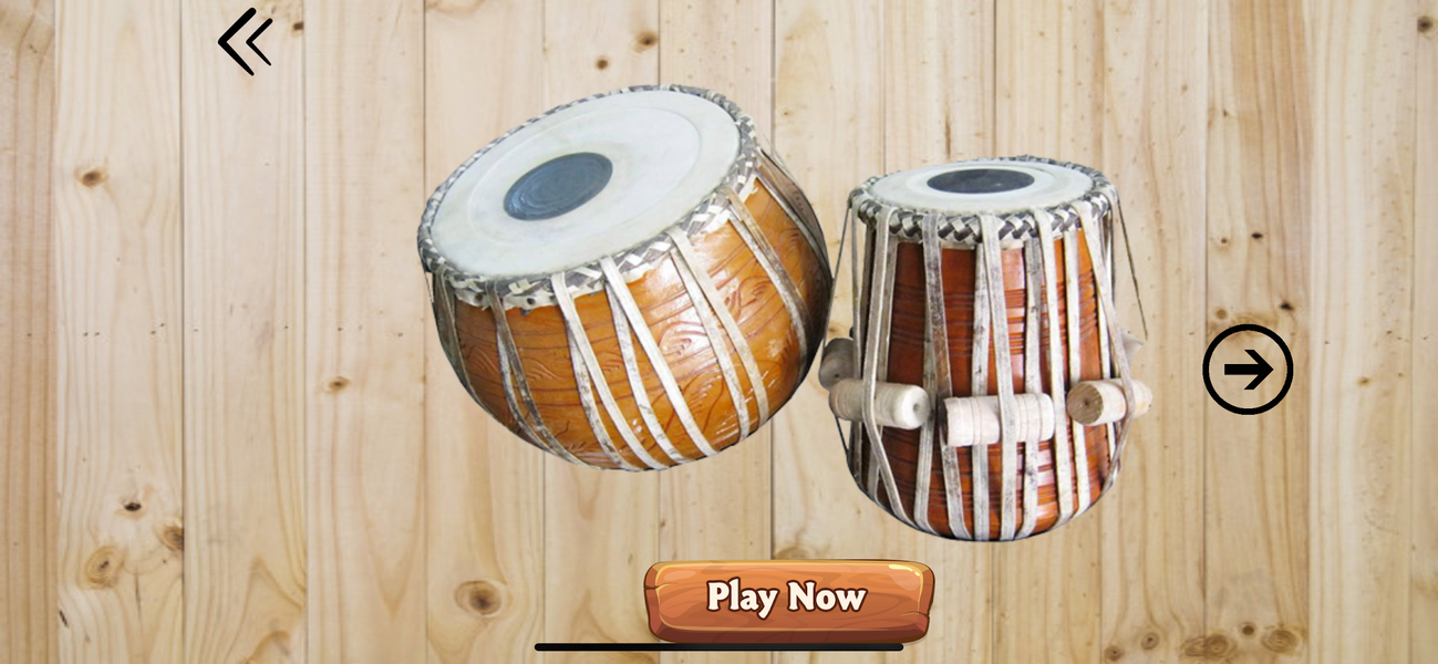 Tabla Drums Dhol Piano Guitar - Image screenshot of android app