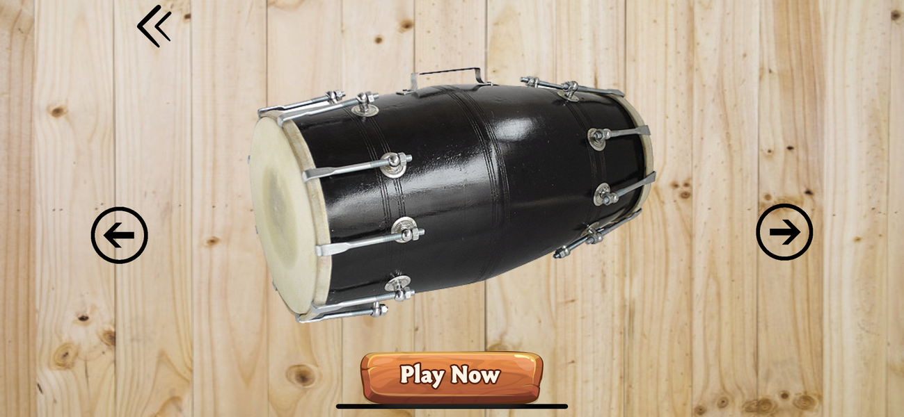 Tabla Drums Dhol Piano Guitar - Image screenshot of android app