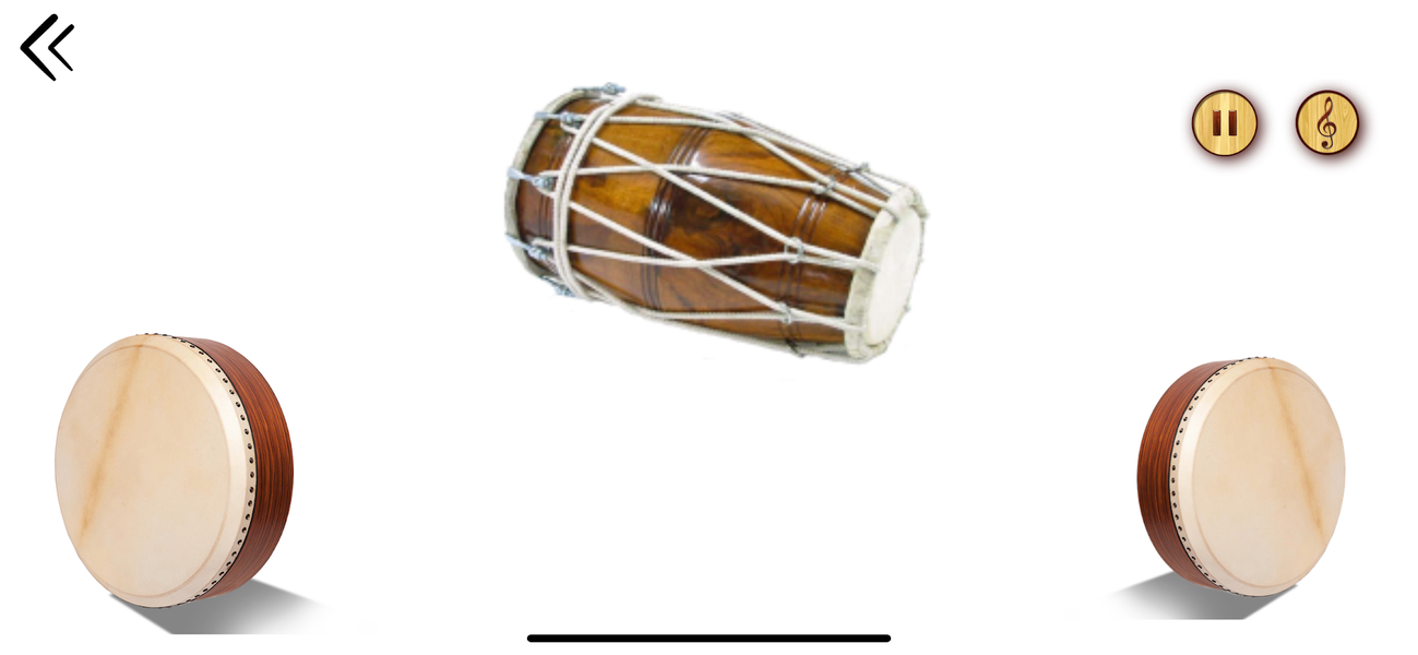 Tabla Drums Dhol Piano Guitar - Image screenshot of android app