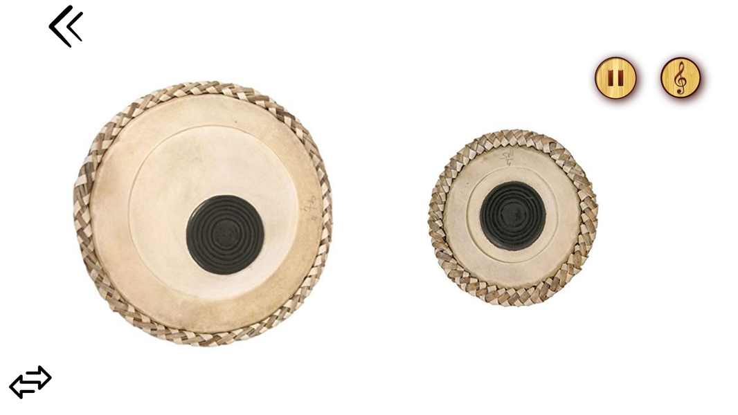 Tabla Drums Dhol Piano Guitar - Image screenshot of android app