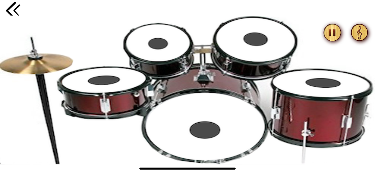Tabla Drums Dhol Piano Guitar - Image screenshot of android app