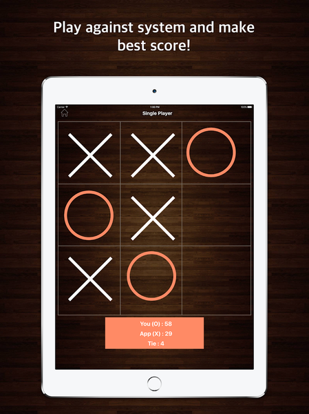 Tic Tac Toe - Noughts and cros - Gameplay image of android game